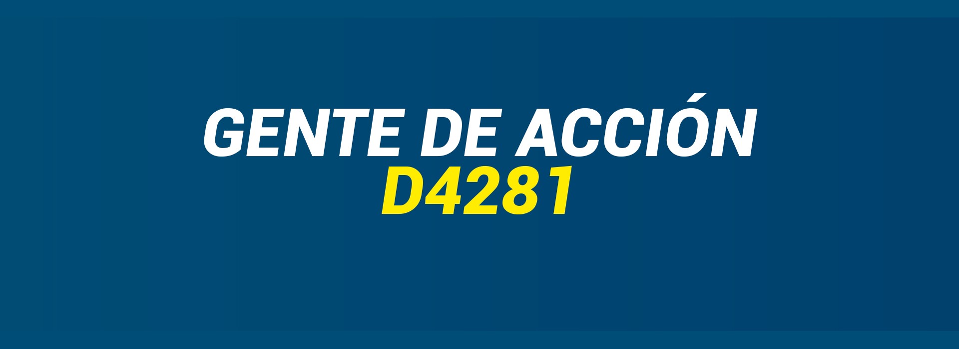GENTE DE ACCIÓN D4281