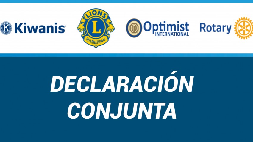 DECLARACIÓN CONJUNTA 