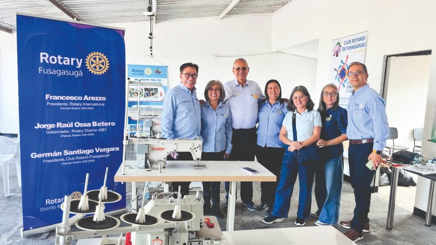 HILANDO SUEÑOS: CUANDO ROTARY TRANSFORMA PUNTADAS EN OPORTUNIDADES