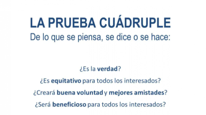 LA PRUEBA CUÁDRUPLE 