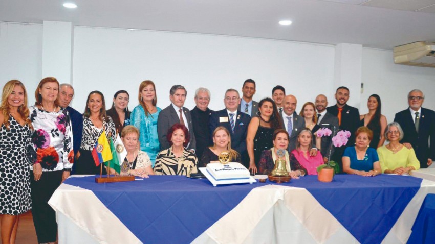 LEGADOS DEL CR PEREIRA EN 90 AÑOS DE SERVICIO. EL HIMNO ROTARIO Y LA UNIVERSIDAD TECNOLÓGICA.