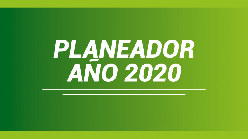 PLANEADOR AÑO 2020