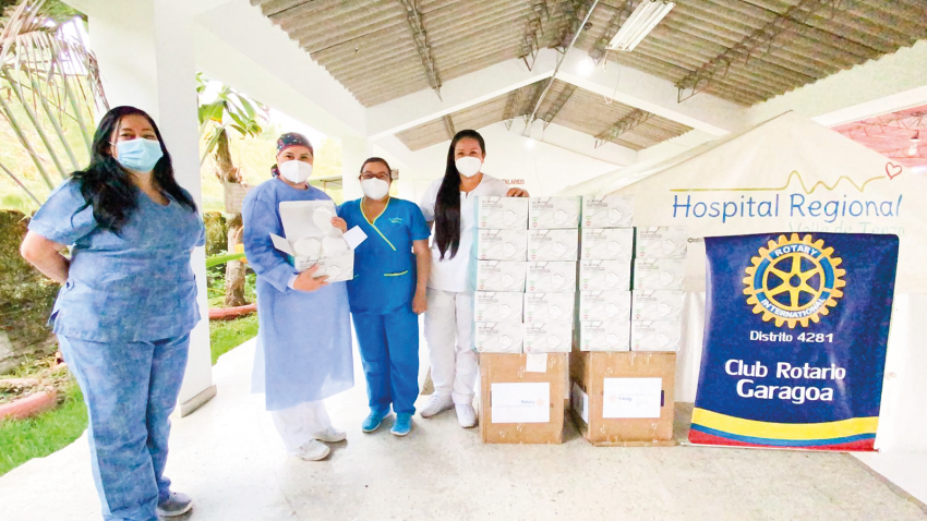 ROTARY CLUB GARAGOA D4281 - Abre oportunidades para cambiar y salvar vidas en esta emergencia sanitaria por COVID -19