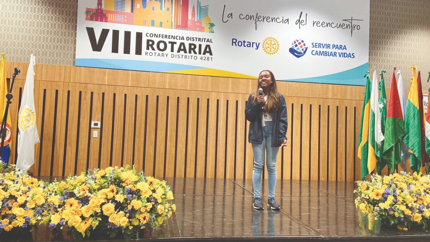 VIVENCIAS DE UN INTERACT EN NUESTRA VIII CONFERENCIA DISTRITAL